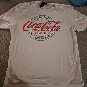 Coca cola t shirt white
